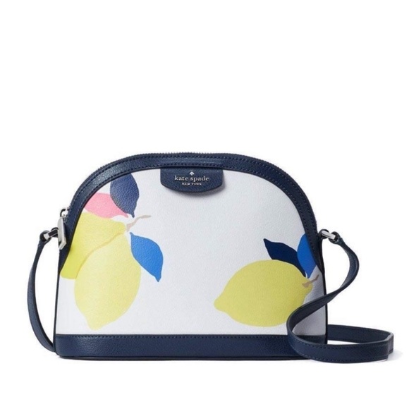 kate spade Handbags - Kate Spade x Large Dome Crossbody Bag Sylvia Lemon Zest NWT